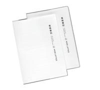 4PC-B5 Basic Carnet de notes à pochettes transparentes pour notes larges des étudiants