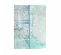 4PC-B5 Ligne de couture créative à face douce Cette belle peinture à l'huile Petit cahier d'exercices frais - Pont croisé tôt le matin