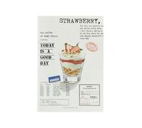 4PC-B5 Livre de peinture à l'huile littéraire Carte mentale pour étudiant - Berry Summer