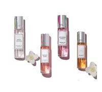 4PC Eclat De Femme Elixir De Pheromone,Parfum Pheromone Pour Femme,Roll-On Pheromone Parfume,Parfums Femme Vanille,Eau De Parfum Femme,Huile Parfumée Corps,Mini Parfume Femme (B)