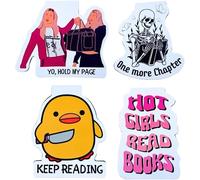 4PC Funny Magnetic Bookmarks | Fun Cute Magnet Book Marks Reading Lost Hot Girls Read Books You were Right Here for Women Work Adults Travel School Teacher Office Supplies Gifts
