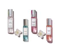 4PC Parfum Pheromone Pour Femmes,ecdf Parfum Pheromone, Parfums Phéromones, eclat de femme elixir de pheromone, Eau de toilette, Longue Durée, Parfume Au Pheromone Femme Pour Attire Homme (E)