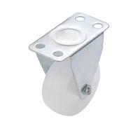 4pcs 1.4 Inch 20KG Universal Swivel Casters Furniture Wheel Castor PP Nylon Roller Wheels Platform Trolley Chair Drawer Casters