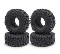 4pcs 1,9 Pouces ou 2,2 Pouces de pneus en Caoutchouc Perle compatibles avec des modèles de Voiture Crawler RC à l'échelle similaire à Wraith(1.9inch 4Pcs)