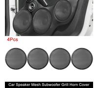 4pcs 10" Voiture Plastique Audio Haut-parleur Couverture Maille Grille Klaxon Guarde