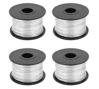 4pcs 110m 0.8mm fil de soudage, reliure automatique de barres d'armature reliure de fil d'acier rond avec fil d'acier à faible teneur en carbone de après un processus spécial