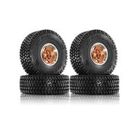4PCS 116mm Off Road Buggy-Pneus Roue 12mm Moyeux Hexagonaux pour 1/10 RC Voiture de Course 4WD Nitro HPI/HSP/BAZOOKA// Rouge