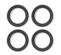 4pcs 163210-2RS Roulement à billes 16 * 32 * 10mm en acier chromé double scellé 6201/16 Rs Roulements à vélo for IRD Crochets de dessous Remplacement