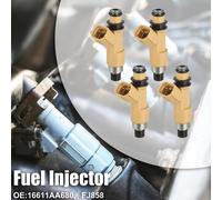 4pcs 16611-AA680 Injecteur pour Subaru Forester 2005-2010 Essence Buse Carburant Remplacement