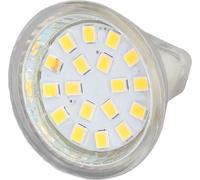 4PCS 18LED MR11 Ampoule 3W 300LM Double Pin Base Ampoule Spot Paysage pour SalonBlanc Froid