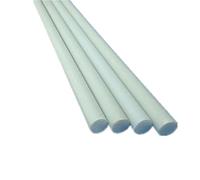 4pcs 1m White Solid Fiberglass Plant Support Rods - Durable & Highly Machinable Fiberglass Elastic Rods(1.2mm)