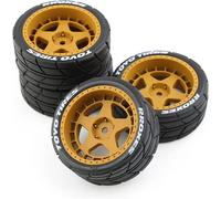 4Pcs/1Set Drift Wheel Hub Pneu Rc Pneus Pour Hpi Pour Kyosho Pour Tamiya 1: 10Wrc Tt02 Xv01 Rc Pièces De Mise À Niveau De Modification De Voiture