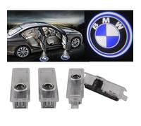 4Pcs 2 Pairs LED de porte de voiture Projecteur LED Logo Lampe Ampoule pour BMW E90 E60 E92 E65 E63 F10 F01 Bienvenue Logo Esprit