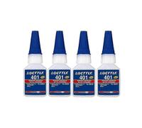 4pcs 20g Loctite 401 Instant Adhesive Bottle Stronger Super Glue Multi-Purpose