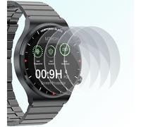 [4pcs 39.5mm(1.56inch) Diameter Protection D'écran,9h Hardness Verre Trempé Protecteur Écran Pour Universal Ronde Montre,[Anti Rayure][Anti Empreinte][Anti-Explosion][Bubble-Free][Hd][2,5d]