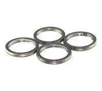 4Pcs 42mm Header Gasket Compatible with JR80 01-02 LT160 03-04 LTF500F 98-00 GSF1200 01-03 Engine Models