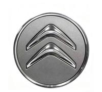 4pcs 60MM Cache Moyeu pour Citroen e-Mehari 2016-2023, Plastique ABS Cache-Moyeu Facile à Installer Enjoliveur de Voiture Bouchon Accessoires Voitures,Grey