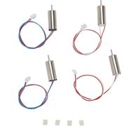4pcs 716 bornes de moteur avec 4 engrenages en alliage d'aluminium de connexion en métal pour E88 Quadcopter