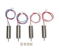 4pcs 720 Coreless Motors for RC Drones | High Performance 7x20mm Lightweight Motors | Replacement for Quadcopter/FPV Drone/DIY RC Units | Aluminum Alloy Sturdy Construction