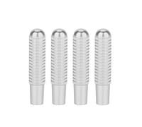 4pcs 9.5mm en alliage d'aluminium de voiture intérieur de la goupille de verrouillage de la serrure de la serrure convient pour GLC GLE GLS Vito Classe E/C (argent)