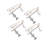 4pcs accordeurs de violoncelle, régleurs de corde en métal CelloTuners fin ajusteur pour 3/4 4/4 violoncelle