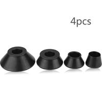 4pcs adaptateur d'équilibreur de roue -pivot standard -kit de cône de rétrécissement pour arbre de 40 mm
