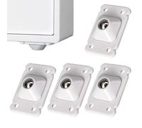 4PCS Adhesive Caster Wheels - No-Drill Furniture Roller Castorss