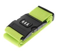 4Pcs Adjustable Rainbow Luggage Buckle with Password Lock Baggage Belts Strap Suitcase Packing Belt Accessories pour Bagages(BH123094-F)