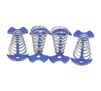 4pcs Aluminium Alliage en Acier Inoxydable Nails de Tente à Poisson avec Source pour Le Plancher de Planche étendu (Bleu)