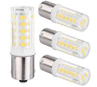 4PCS Ampoule p21w led BA15S 1156 12V 24V 5 Watts Blanc Froid 6000K pour bateau, RV, Auto Voiture, extérieur Éclairage de Paysages, etc