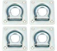4pcs anneau de corde de remorque usagé galvanisé 2000 lb cravates de force de rupture maximale pour remorque pour remorque