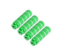 - 4pcs Arrière Pied Repose-pieds Repose-pieds Vert pour BMX Vélo Adapté 3/8 Pouce Essieux