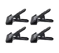 4PCS Backdrop Spring Clamps, Heavy Duty Spring Clamps Clip, High Carbon Steel Wide Mouth Hinge Clip File Clamps for Photography Background Stand, 7.9x10.7cm/3.1x4.2in