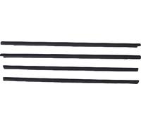 4PCS-Bande météo de fenêtre S'installer ceinture 82821 8H300 Remplacement de bande d'arrêt d'urgence de porte extérieure pour X-Trail T30 2001-2007