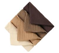 4pcs Bébé Essuyage De Burp Chiffons