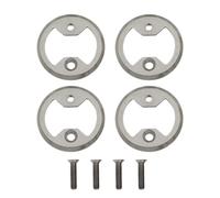 4pcs Bicycles Pièces À Pédale Pédales De Plaques Renforcement Plaques Renforcement pour Le Cycle Amélioré Vélo