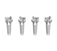 4pcs Blease de Garde de l'hélice à débit Rapide pour Le Train d'atterrissage de Drone(Grey)