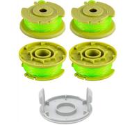 4Pcs Bobine de Rechange pour Tondeuse sans Fil Ryobi One Plus+ AC80RL3 18 V 24 V 40 V,2 mm,3.4 m,avec 1 Capuchon AC14HCA