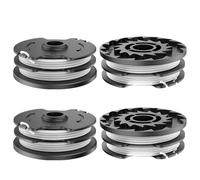 4PCS Bobine Fil Coupe Bordure,Bobine Filetée de Rechange pour Tondeuse à Gazon,Compatible avec PRTA 20-Li A1 B1, PRT 550 A1,PRT 550 A2,PRT 550 A3,PRT 550 A5,PRTA 20-Li B2,PRTA 20-Li C3