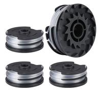 4pcs Bobine Fil Nylon pour Parkside LIDL Akku PRTA 20-Li C3 A1B2 PRT 550 A1 A3 PRT 300 A1 Pièces de Rechange Coupe Bordure