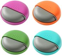4pcs Boîte À Pilules,Pilulier Semainier Pilulier Journalier 7 Jours Porte-Vitamines Conteneur Pilulier Pochette Distributeur De Pilules Voyage Et Sortir Mini Portable Boite A Medicament