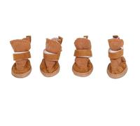 4pcs Boots Pet Soft Soft Prélat Slip Lightweight Ajustement Cat Dog Dot Snow Boties pour Chihuahua Bichon Schnauzer (2)