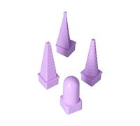4pcs Border Buddy, outils de quilling en papier 4 outils de quilling en forme pour Papercraft