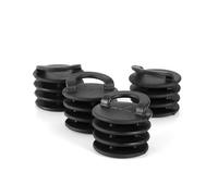 4Pcs Bouchon de Trous de Vidange de Bateau, 4cm/1,6 po Dia extérieur 3,4cm/1,3 po Hauteur Bouchon de Dalot de Kayak Bouchons de Trou de Vidange de Bateau Raccords Bouchons de Dalot Kayak