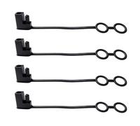 4pcs Bouchons De Remplacement De La Bougie À Deux Broches Caps Météorologiques Pour Les Connecteurs Automobiles Solaires Puissance