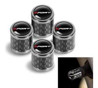 4Pcs Bouchons de Valve en Aluminium pour MG 3 5 6 7 mg4 mg5 mg6 mg7 zs GT GS Morris Garagen HS ev i6, Bouchon Valve Résistant à l'eau et à laPoussière,Pneus VoitureavecJoint