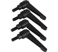 4pcs Boutons de machine en métal Poignée de fixation réglable M8 Filetage mâle (16 mm)