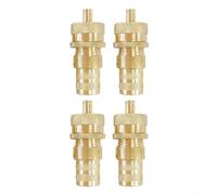 4Pcs Brass Tire Deflators Kit Adjustable 0-60PSI | Adjustable 0-60PSI range, solid brass build, quick air release, fits standard stems, no tools needed