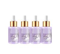 (4pcs)Brightening Bakuchiol Serum for Radiant, Hydrated & Firm Skin Anti-Aging Night Essence with Tremella & Peptides to Reduce Wrinkles