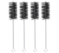 4pcs Brosse pour Tuyau De Poêle Ø 40 mm Brosse De Cheminée, Nettoyeur De Cheminée Brosses De Nettoyage Brosse Nettoyage Cheminée Brosses De Ramonage De Cheminée Kit De Ramonage pour Coins Difficiles